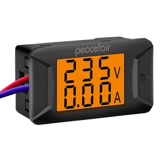 Ac 40-400V 100A Digital Voltage Ampere Panel Meter 110V 220V Ammeter Voltmeter
