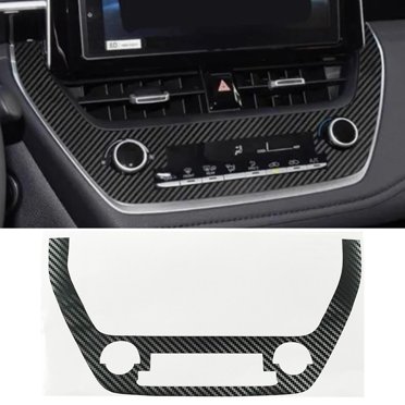 Carbon Fiber Style ABS Dashboard Trim For Toyota Corolla 2019-2023