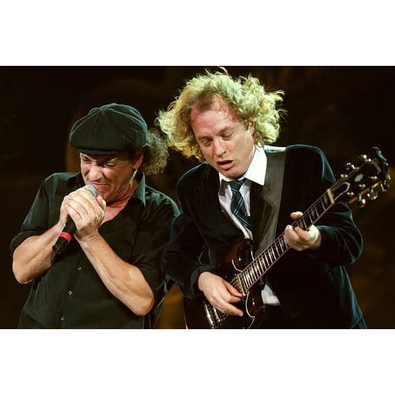Ac/Dc 24x36 Poster in Concert Pose