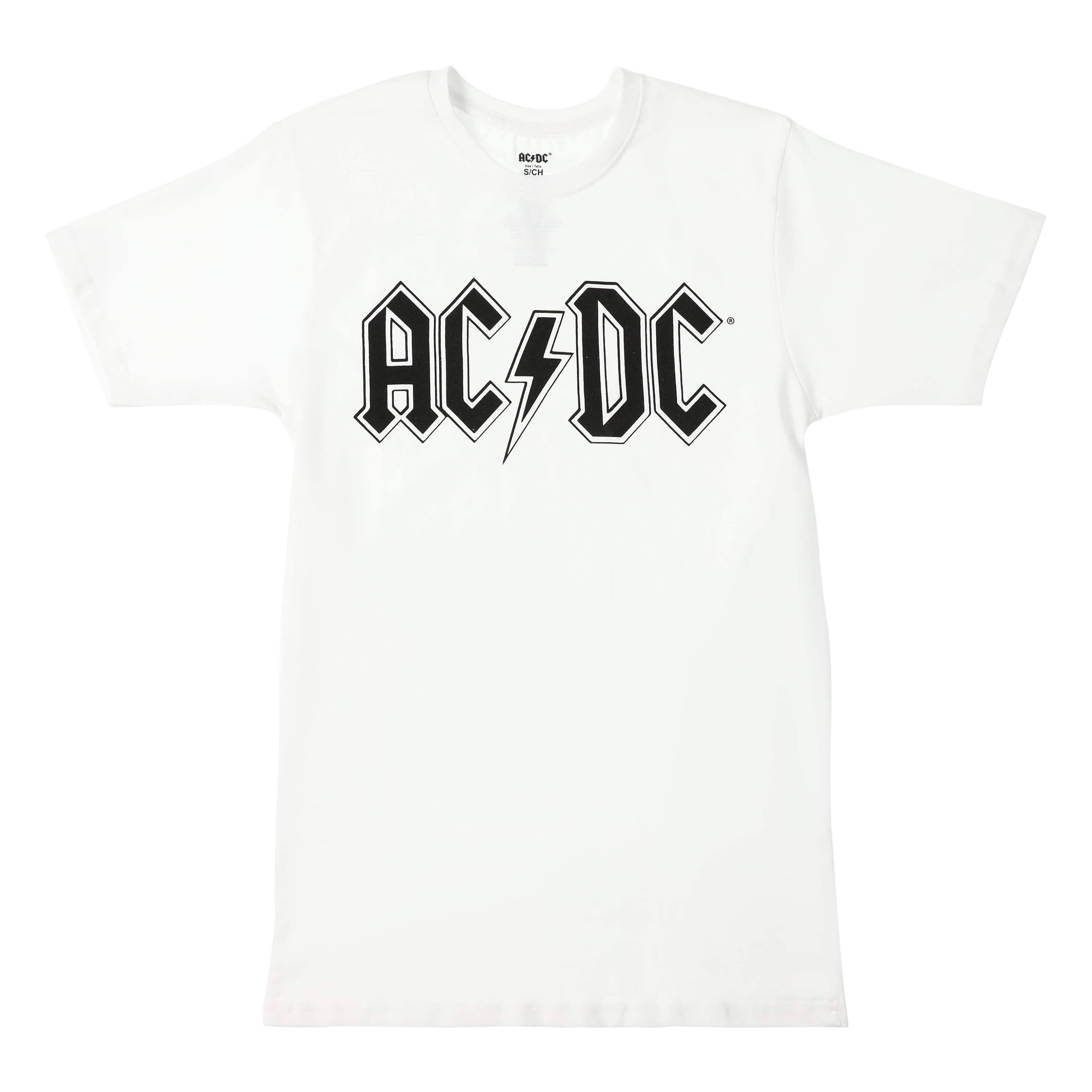 Ac/Dc Band Graphic T-Shirt Shirt, Size Xl, Tee Ash New - Walmart.com