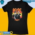 Ac Dc Brian Johnson Angus Young Seville 2024 Tour T Shirt Shirt, Size