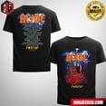 Ac Dc Pwr Up Angus Guitar 2025 Eu Tour TShirt Shirt, Size M, Tee Royal