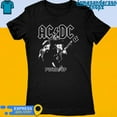 Ac Dc Pwr Up Tour 2024 T Shirt Shirt, Size S, Tee Dark Heather New
