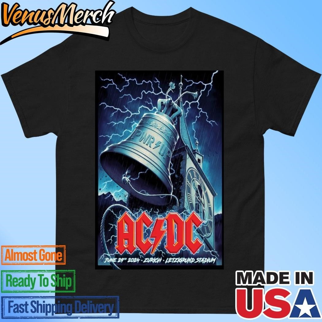 Ac Dc Zurich Letzigrund Stadium Switzerland June 29 2024 Print