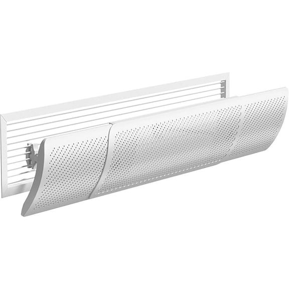 Ac Deflector - Air Vent Deflector, Air Conditioner Wind Shield, Adjustable Ac Split Flows Windshield, Anti Direct Blowing Conditioner Cover for Wall Units Home Floor