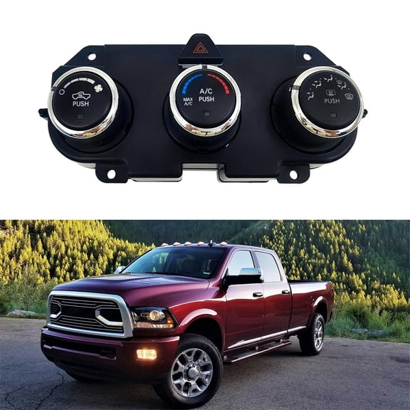 Ac Heater Climate Control Unit 68105021Ad For Dodge Ram 1500 2500 3500 2013-2018