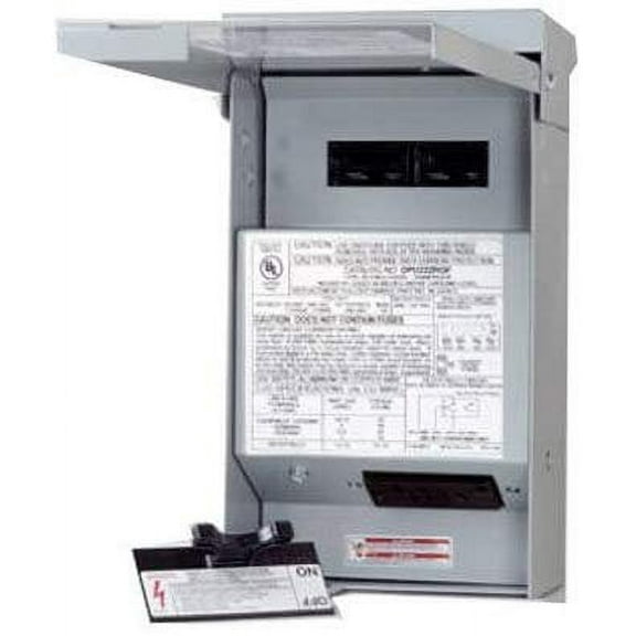 Ac/Heating Disconnect Raintight 60A Non-Fuse With Gfci
