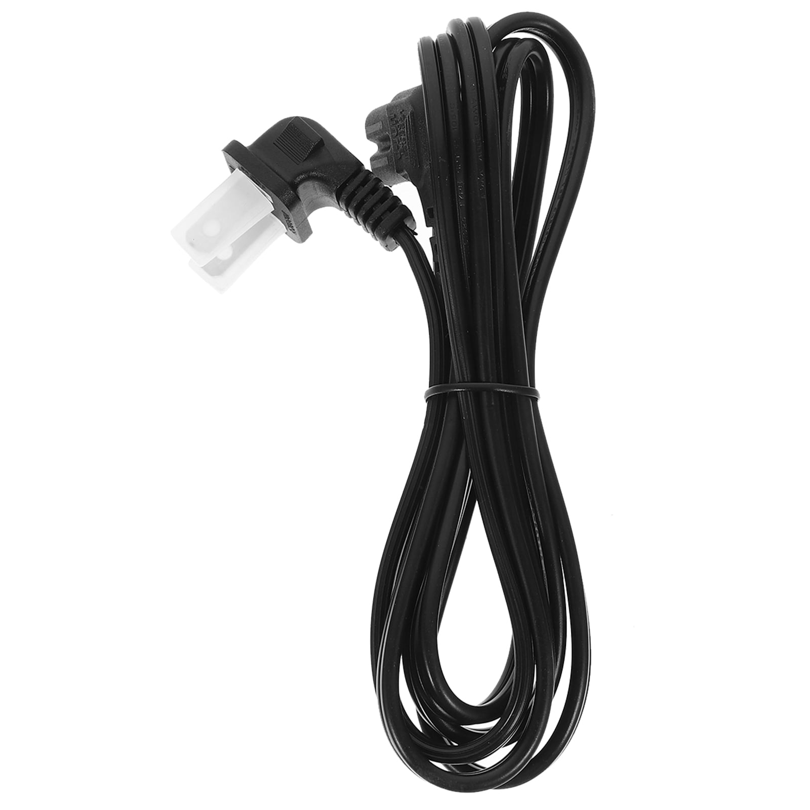 Ac Power Cord 2 Prong Extension Cord Angled Electrical Extension Cable