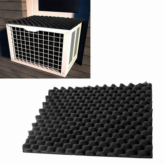 Ac Rain Cover Air Conditioner Top Pad Magnetic Cushion Cuttable Outdoor Unit Guard Noise Reduction Ac Mat for Home
