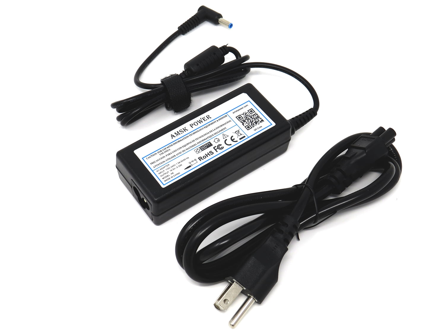 Ac adapter for HP Pavilion 17-e010us 17-e011nr 17-e012nr 17-e014nr 17-e017cl 17-e020sz 17-e020us 17-e021n r 17-e026sr 17-e032sg PA-1650-34HE, PPP009C, Laptop Notebook Battery Power Supply Cord