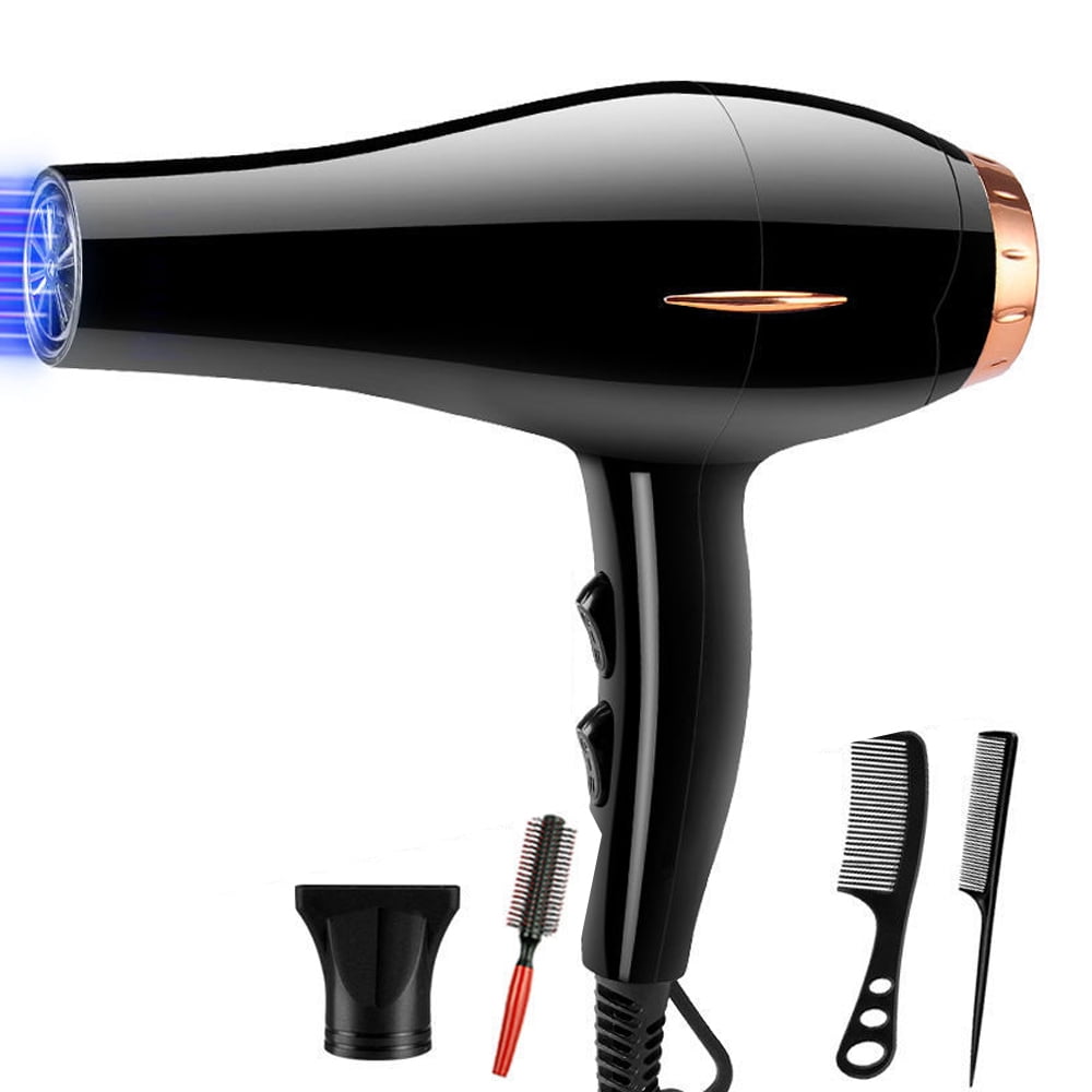 Comprar Big Ac Motor Real 2200w Professional Powerful Hair Dryer Fast  Heating And Cold Adjustment Air Blow Dryer For Hair Salon Use