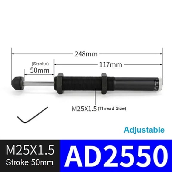Ac080620201008 Hydraulic Shock Absorber With Quick Installation Features