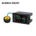 Ac40300V 100A Digital Volt Amp Watt Detector Voltage Current Power