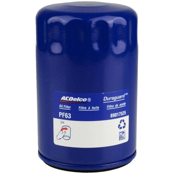 AcDelco PF63 Engine Oil Filter Fits select: 2014-2023 CHEVROLET SILVERADO, 2011-2023 FORD F150