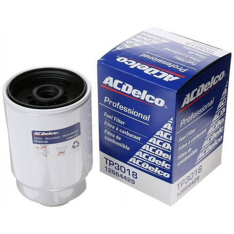 AcDelco TP3018 Professional Fuel Filter with Seals - Car