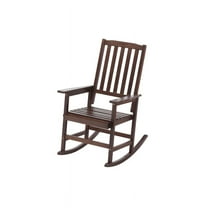 Acacia Indoor Rocking Chair, Outdoor Solid Wood Patio Furniture New Style Brown