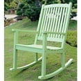 thumbnail image 1 of International Caravan Chelsea Acacia Large Painted Porch Rocker, 1 of 2