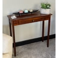 thumbnail image 1 of Acacia Mid-Century Entryway Table with Drawer in Mahogany Matte, 1 of 10