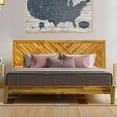 thumbnail image 1 of Acacia Sierra Solid Wood Bed Frame With headboard - Queen - Early American, 1 of 10