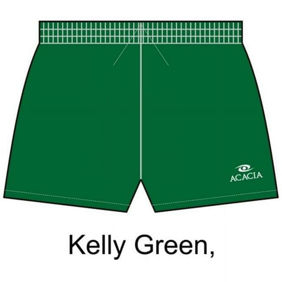 Acacia Sports 78-702 Shorts for Adult, Forest - Extra Large