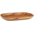 thumbnail image 1 of Acacia Wood 1.5" x 10" x 16" Serving Tray, 1 of 2
