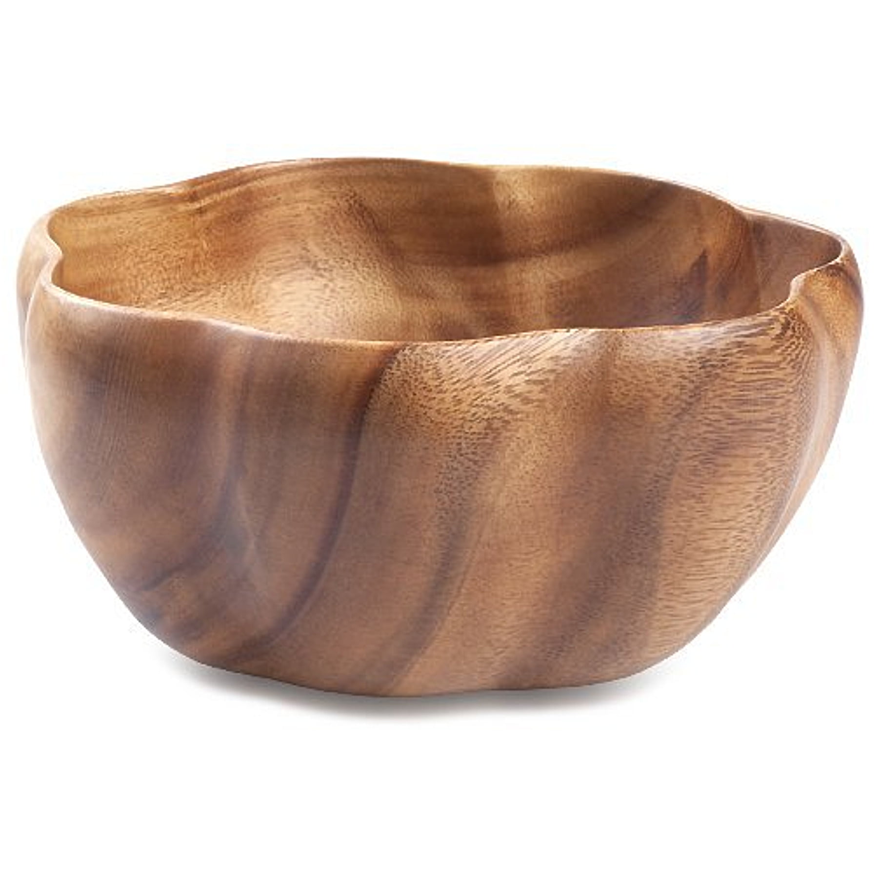 Acacia Wood 4" x 8" Flare Bowl