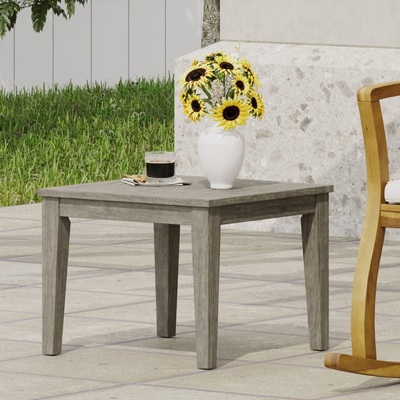 Acacia Wood Construction / Ideal for Small Outdoor Spaces / Adds Sleek Exotic Look