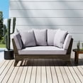 thumbnail image 1 of Acacia Wood, Expandable Design | Outdoor Seating Turned Comfortable Bed, Water-Resistant Cushions for Easy Cleaning, 1 of 5