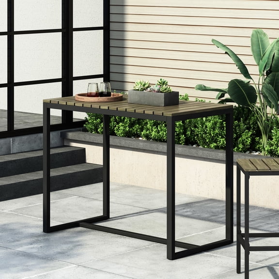 Acacia Wood Frame - Holds Up Well - Outdoor Entertaining - Gives Sturdy Base