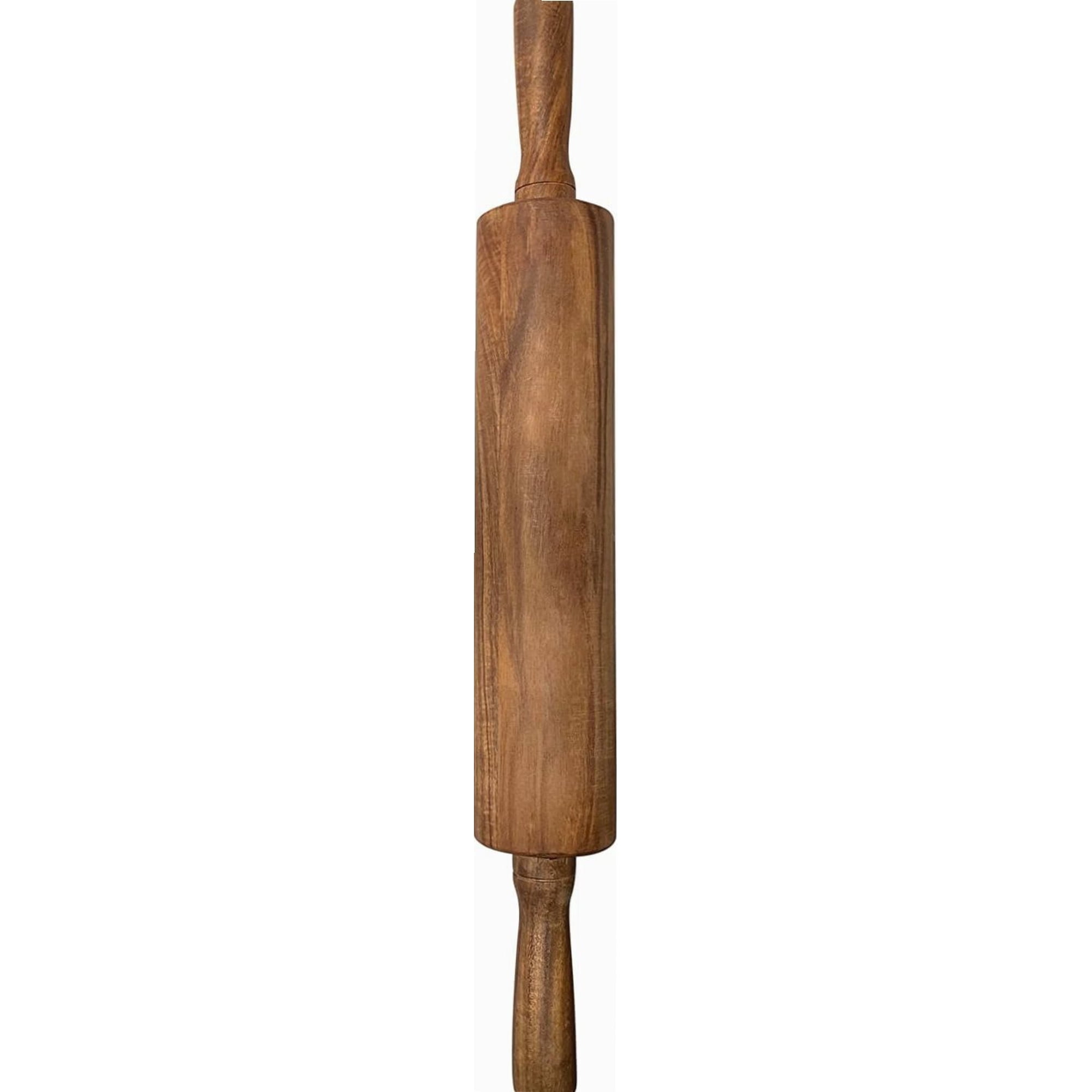 Acacia Wood Rolling Pin, Brown