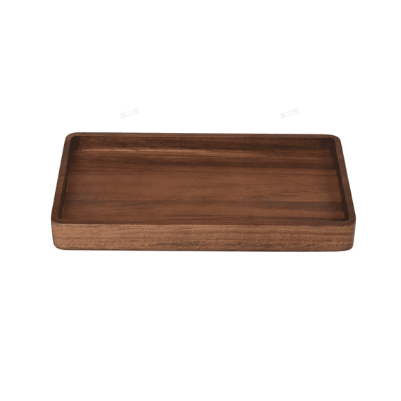Acacia Wood Tray Organizer