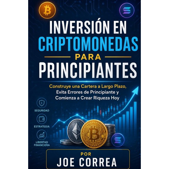 Academia de Riqueza Cripto Inversin en Criptomonedas para Principiantes: Construye una Cartera a Largo Plazo, Evita Errores de Principiante y Comi, Book 5, (Paperback)