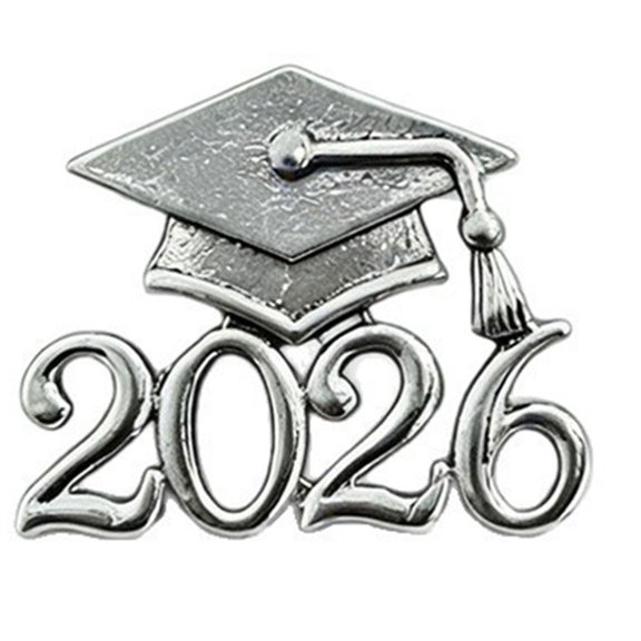 Academic Achievement Badge 2026 Graduation Alloy Doctoral Hat Pin For Students And Educators 27X23Mm Versatile Use