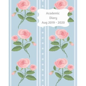 Academic Diary Aug 2019-2020: 8x10 day to a page academic year diary, hourly appointments and space for notes on each pa, (Paperback)