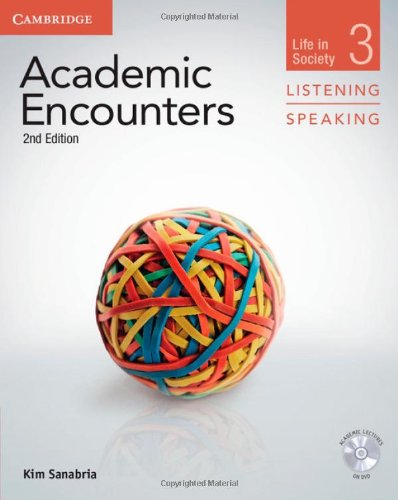 Academic Encounters LV 3 Student's Book Listening and Speaking with DVD (Life in Society， Level 3) [ペーパーバック] Kim Sanabria Pre-Owned Academic Encounters Level 3 Student's Book Listening and
