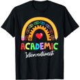 thumbnail image 1 of Academic Interventionist Reading Math Title One Teacher Crew T-Shirt, 1 of 4