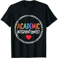 thumbnail image 1 of Academic Interventionist Support Education Student success T-Shirt, 1 of 4