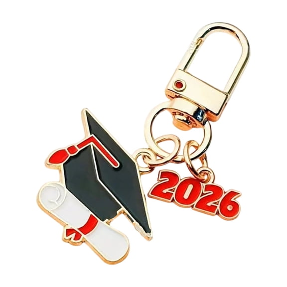 Academic Keychain With Pendant Alloy Materials Future Scholars