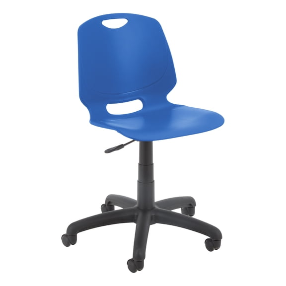 Academic Mobile Adjustable Height Teacher Chair- Brilliant Blue