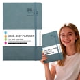 thumbnail image 1 of Academic Planner 2026-2027 Weekly Monthly Calendar 100GSM Paper for School Student Teacher Organization,1PC,Blue, 1 of 9