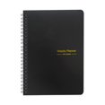thumbnail image 1 of Academic Planner, Black Non Dated Weekly Planner, 1 Pack Spiral Bound, For Students Office Workers Daily Schedule Organizing Goal Tracking Time Management, 1 of 6