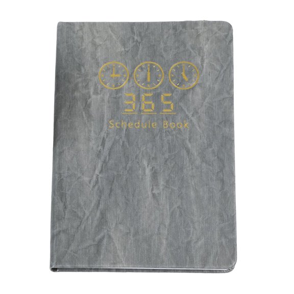 Academic Planner Daily Schedule Book Professional Notebook with Premium Paper and Cover for School Work and Personal Organization