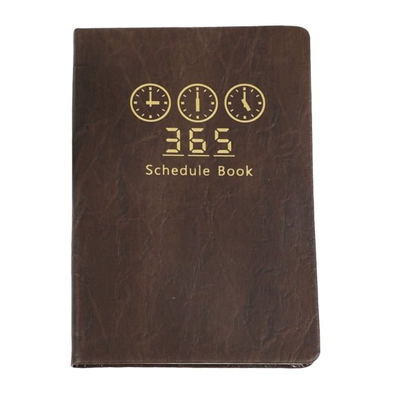 Academic Planner Daily Schedule Book Professional Notebook with Premium Paper and Cover for School Work and Personal Organization