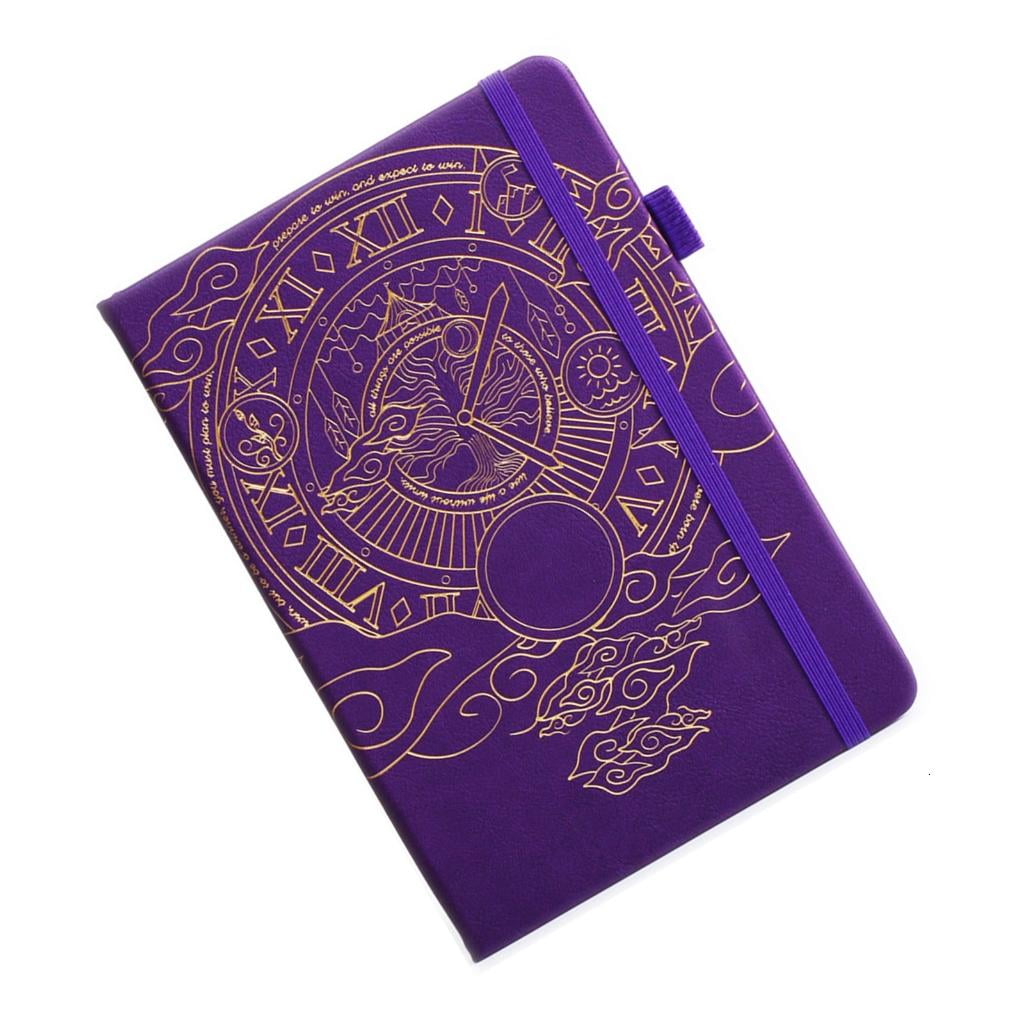 Academic Planner Notepads Leather Notebook Weekly Monthly Planner Appointment Diary Journal Notebook, 120gsm, 200 Page