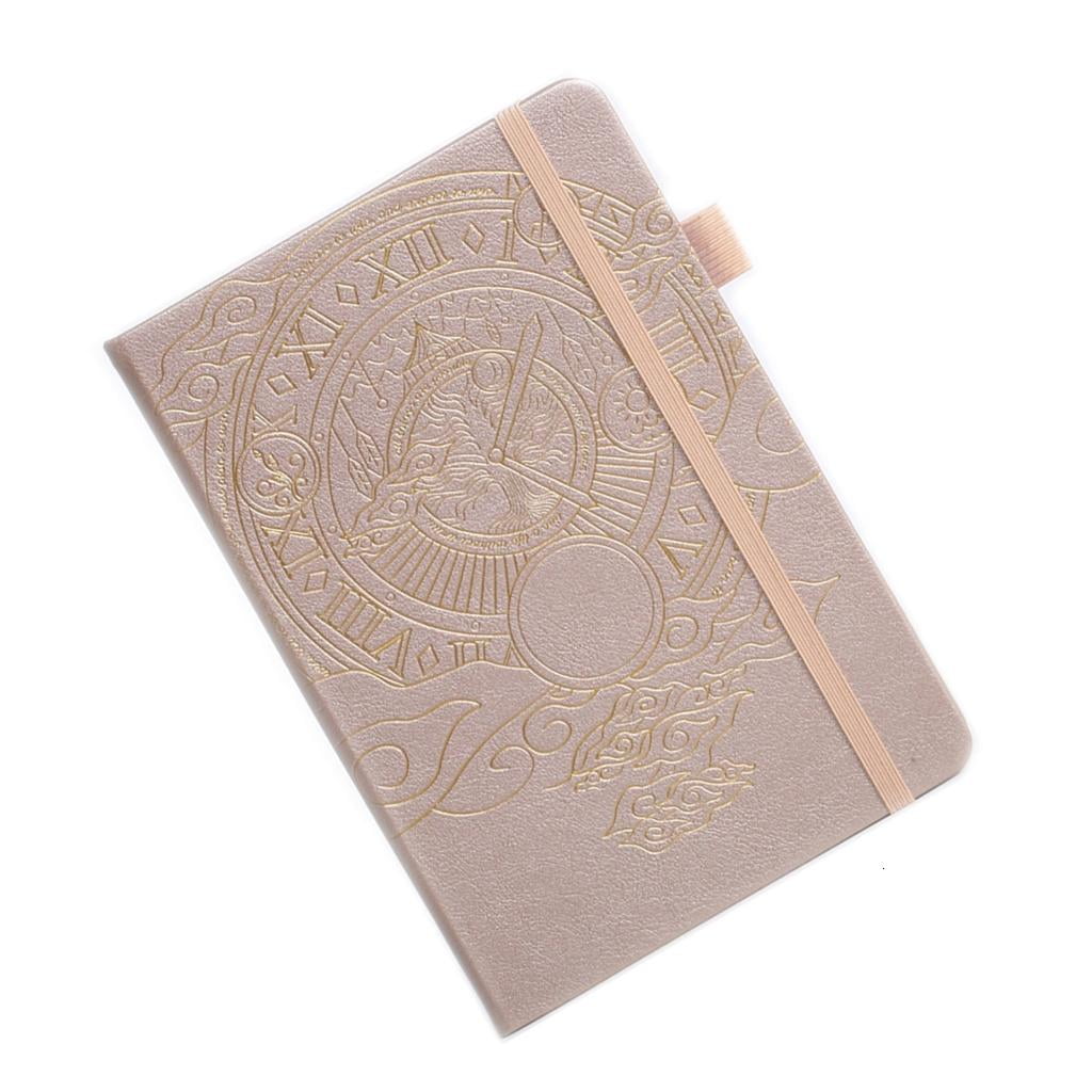 Academic Planner Notepads Leather Notebook Weekly Monthly Planner Appointment Diary Journal Notebook, 120gsm, 200 Page