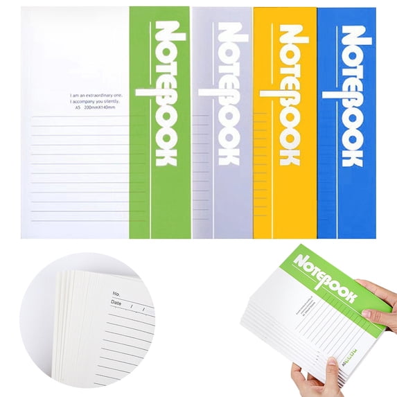 Academic Student Teacher Schedule Book Schedule Book Daily Planner & Organizer Journals for Writing Portable Travel Journal Notebook A5 Notebook Notebook for Note Taking Schedule Notebook 48 Sheets