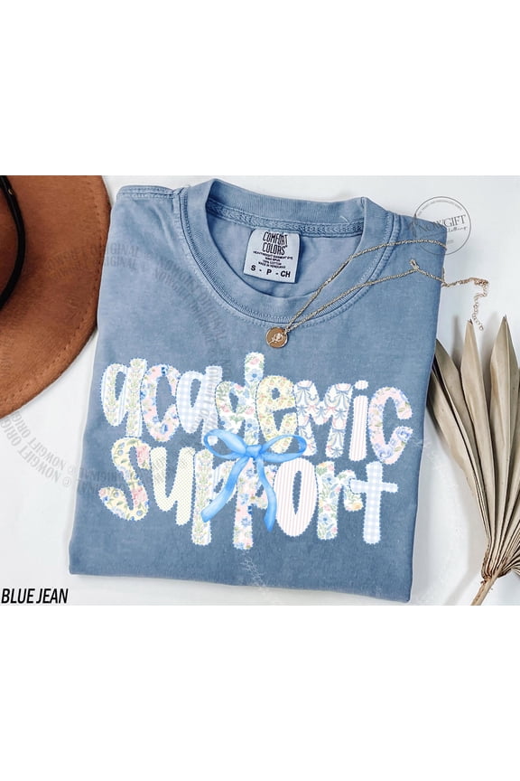 Academic Support Shirt School Staff Team Tee Education Support Shirt Teacher Counselor Gif