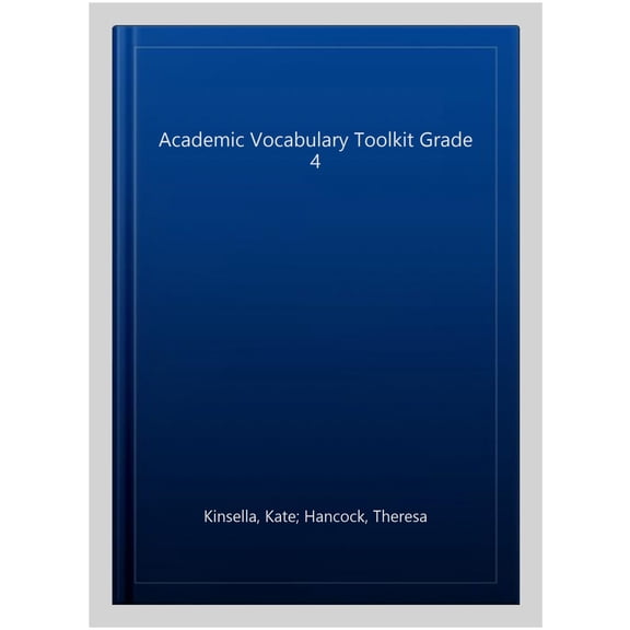 Pre-Owned Academic Vocabulary Toolkit Grade 4