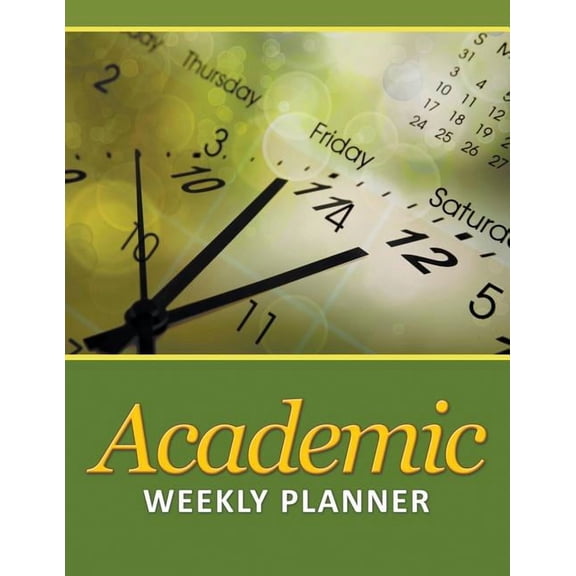 Academic Weekly Planner (Paperback)