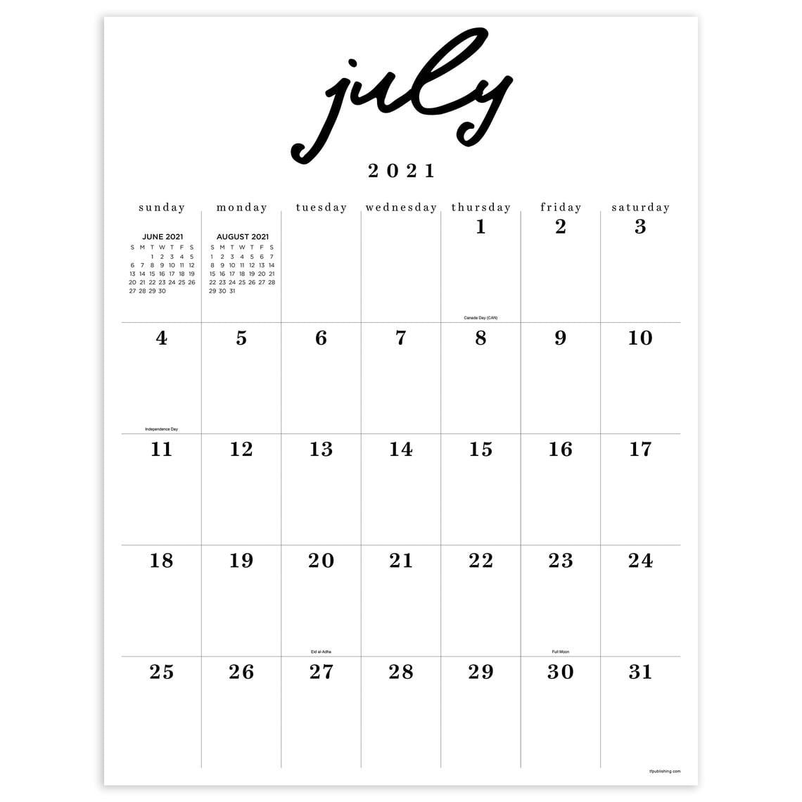 Academic Year July 2021 June 2022 Farmhouse Script Large Art Poster